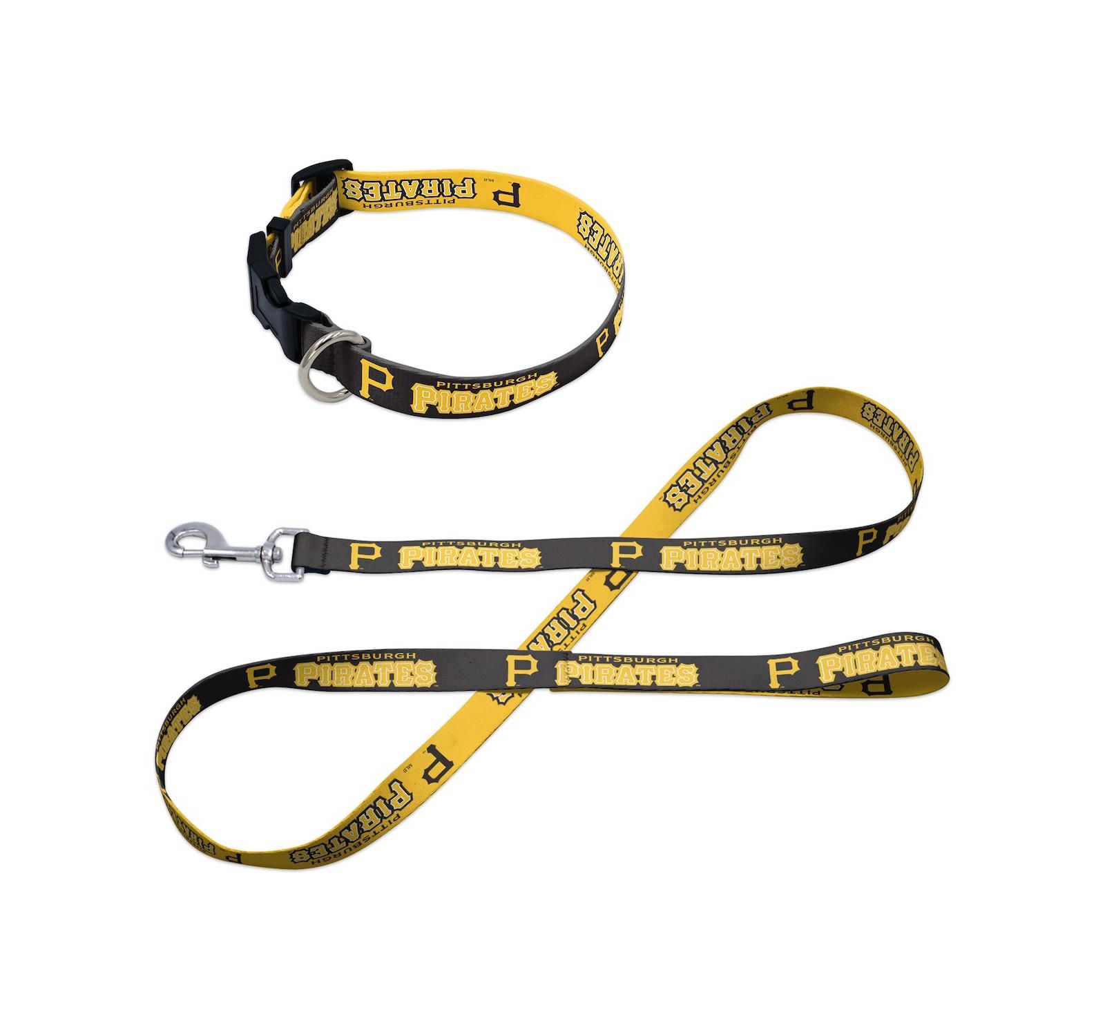 Wincraft Pittsburgh Pirates Pet Leash and Collar Set