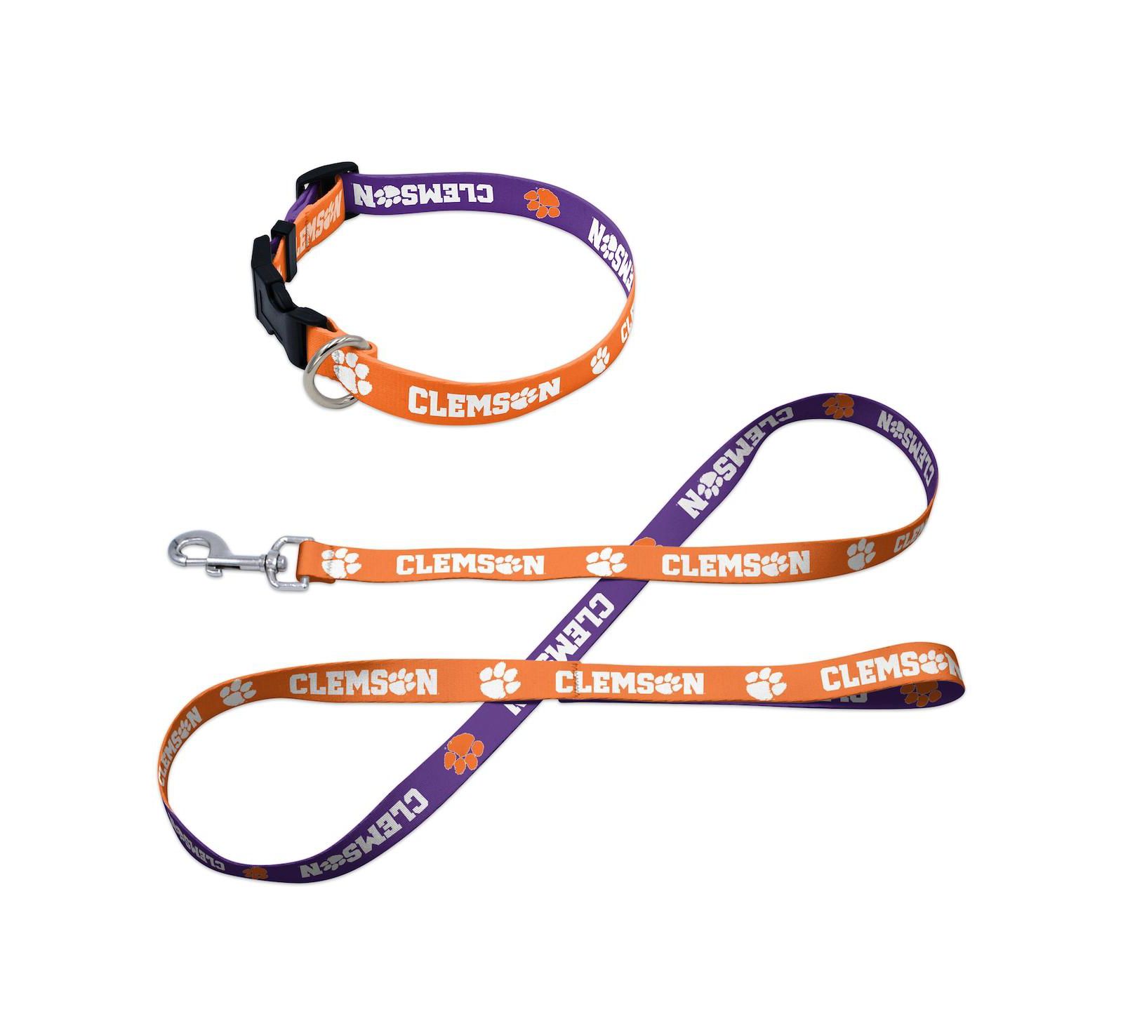 Набор ошейник и поводок для домашних животных Wincraft Clemson Tigers