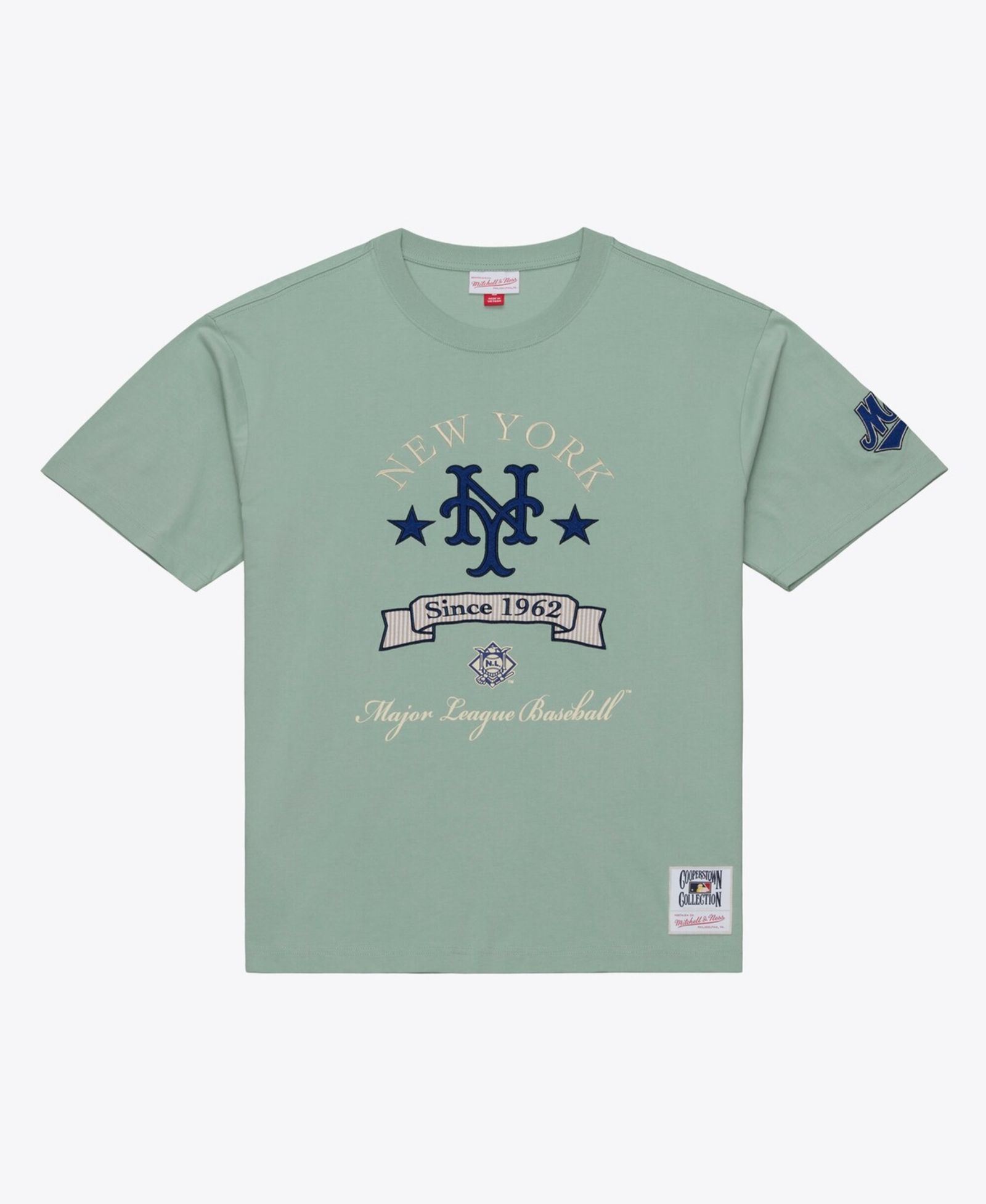 Mitchell & Ness Мужская футболка New York Mets Green Yacht Rock