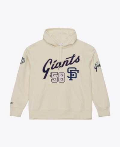 Mitchell & Ness Men's Cream San Francisco Giants Yacht Rock Fleece Hoodie