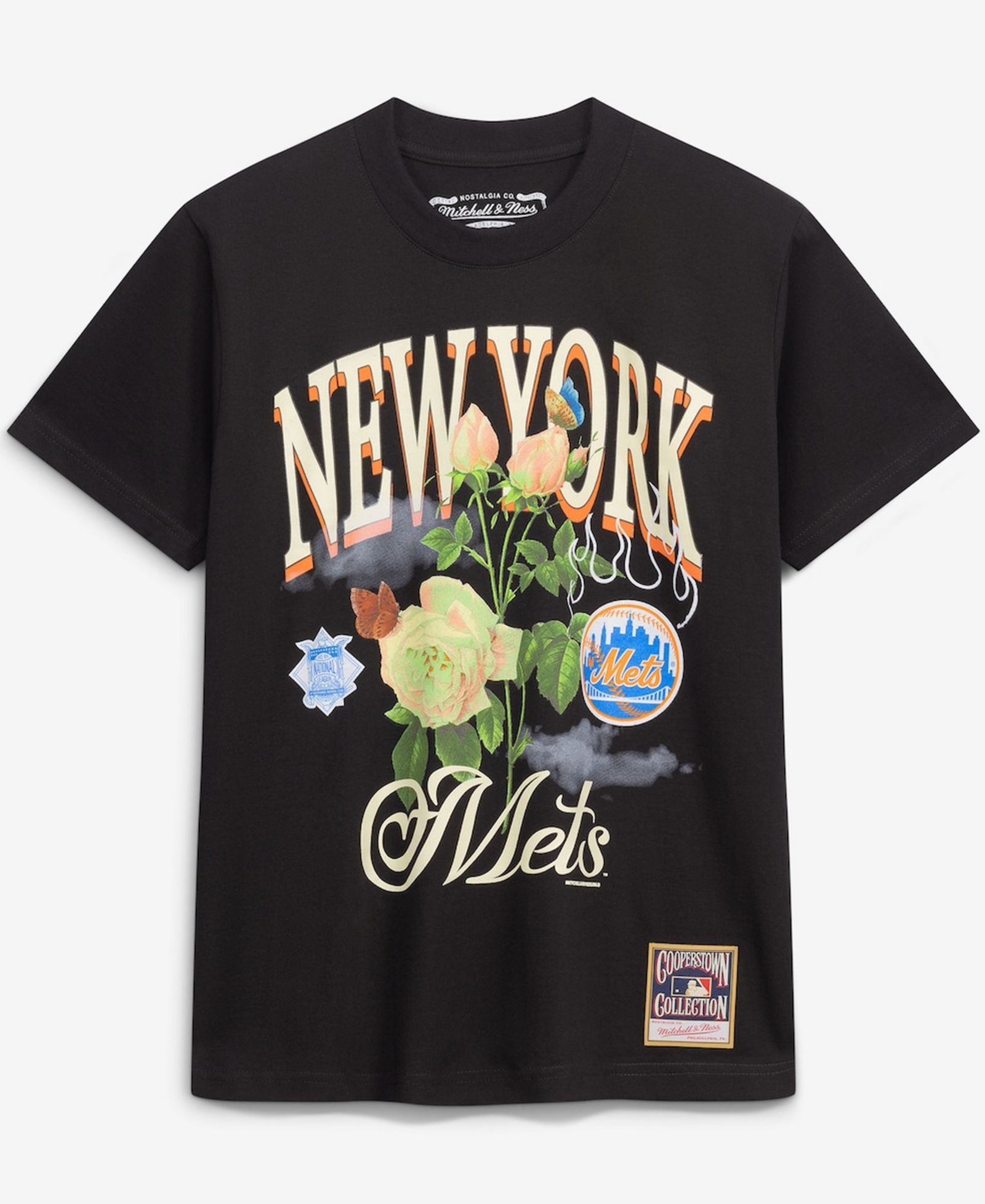 Футболка Mitchell & Ness Мужская New York Mets Cooperstown Floral