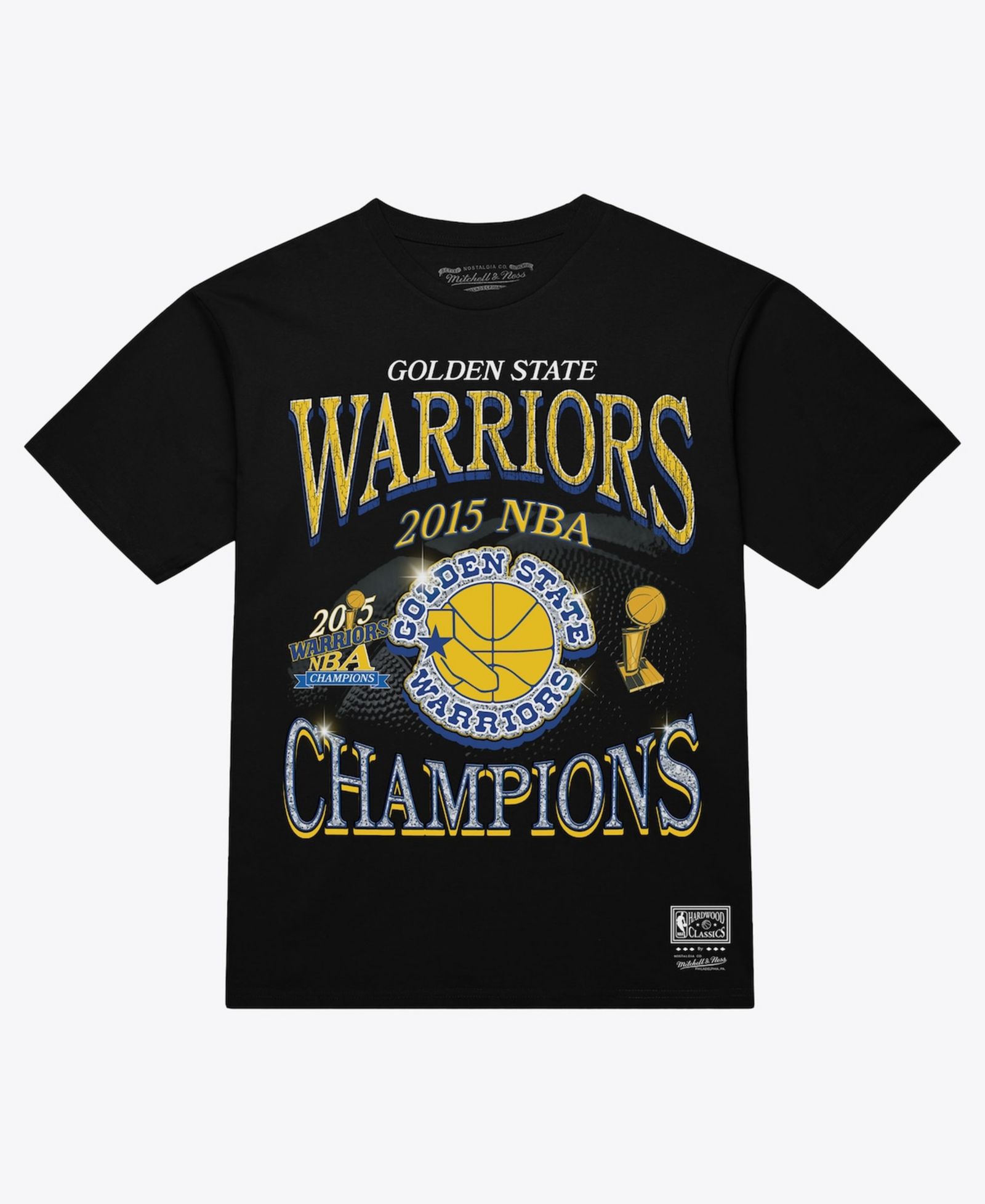 Мужская футболка Mitchell & Ness Golden State Warriors