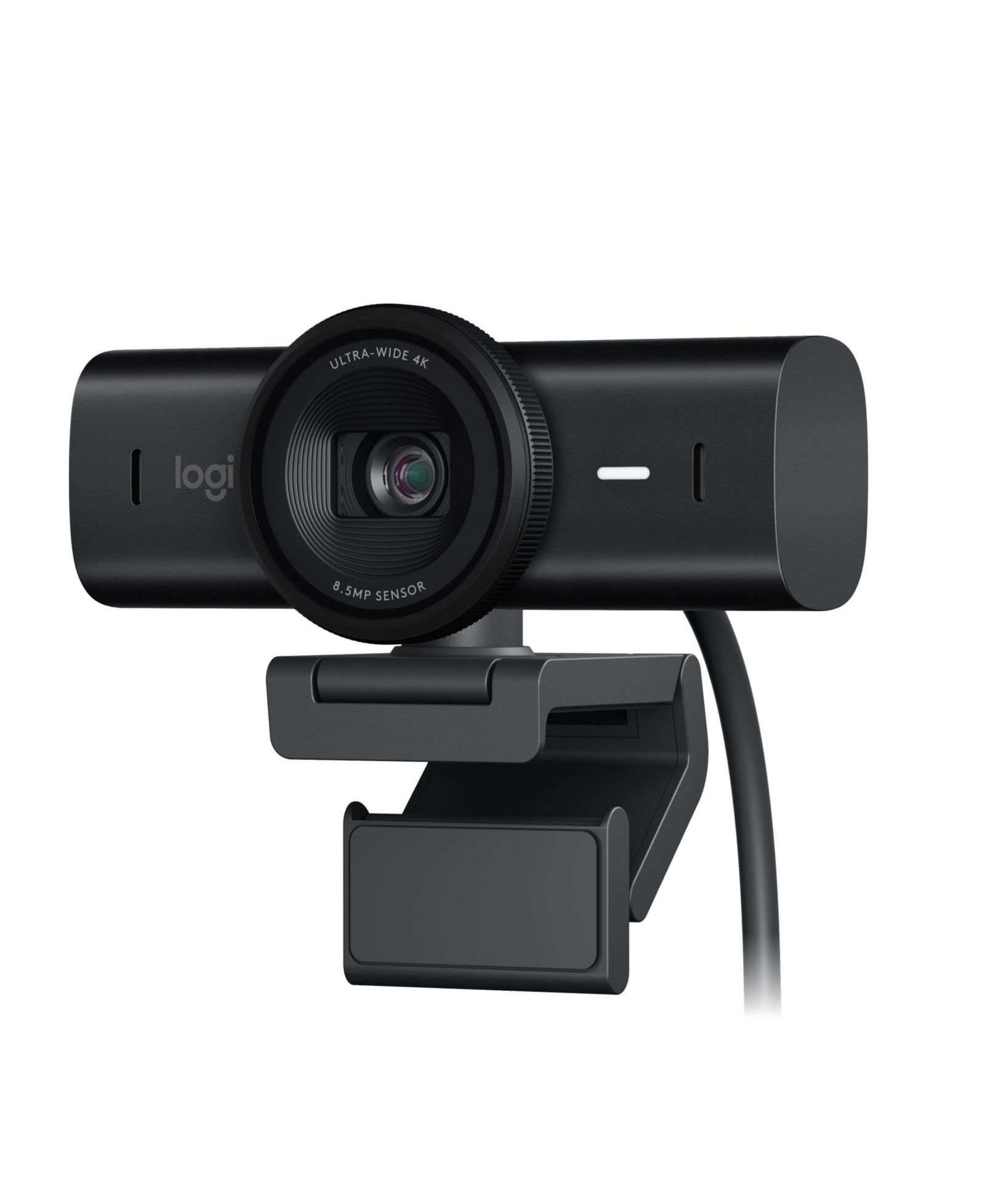 Logitech MX Brio Ultra HD 4K Dual Noise-Reducing Mics Webcam for Windows and macOS