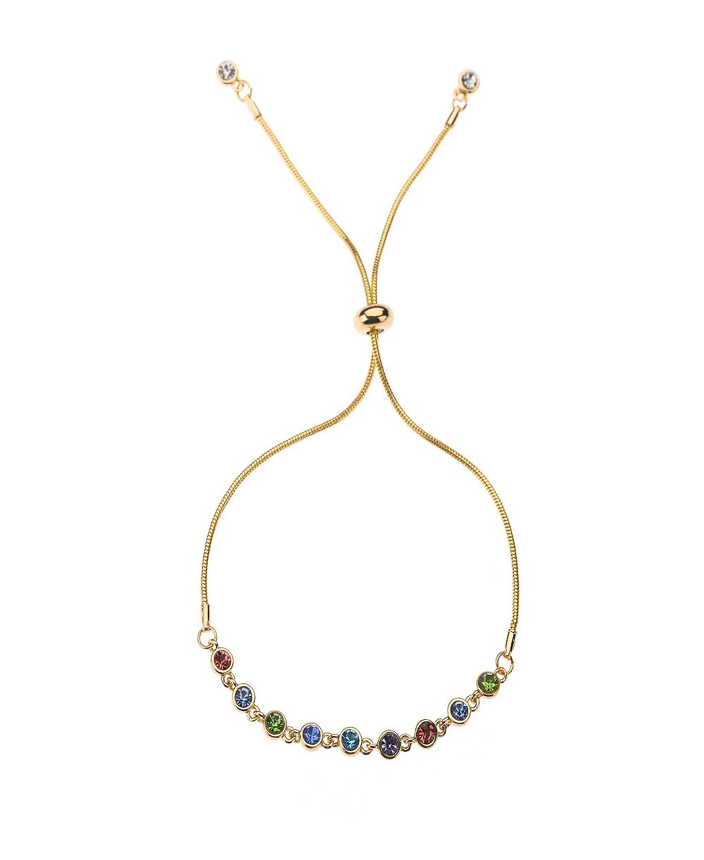 Nicole Miller Gold-Tone Adjustable Bolo Bracelet