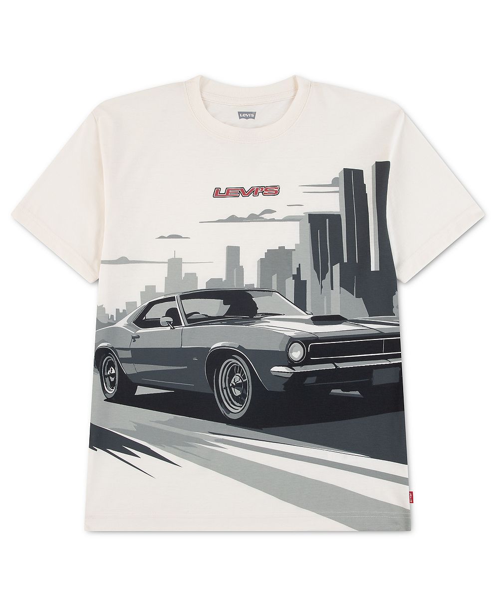 Levi's Boys' 8-20 Zooming by Graphic Short-Sleeve T-Shirt