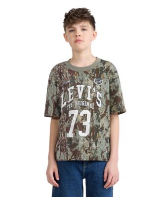 Levi's Детская футболка с коротким рукавом с принтом Tree Camo