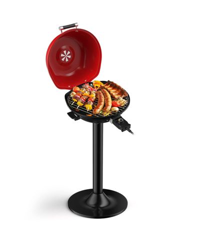 Портативный электрический гриль Ecooso 1600W с антипригарной решеткой
