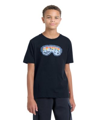Levi's Boys' 8-20 Goggle View Graphic Logo T-Shirt