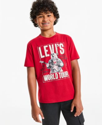 Levi's Boys' 8-20 Polar Bear Print Graphic T-Shirt