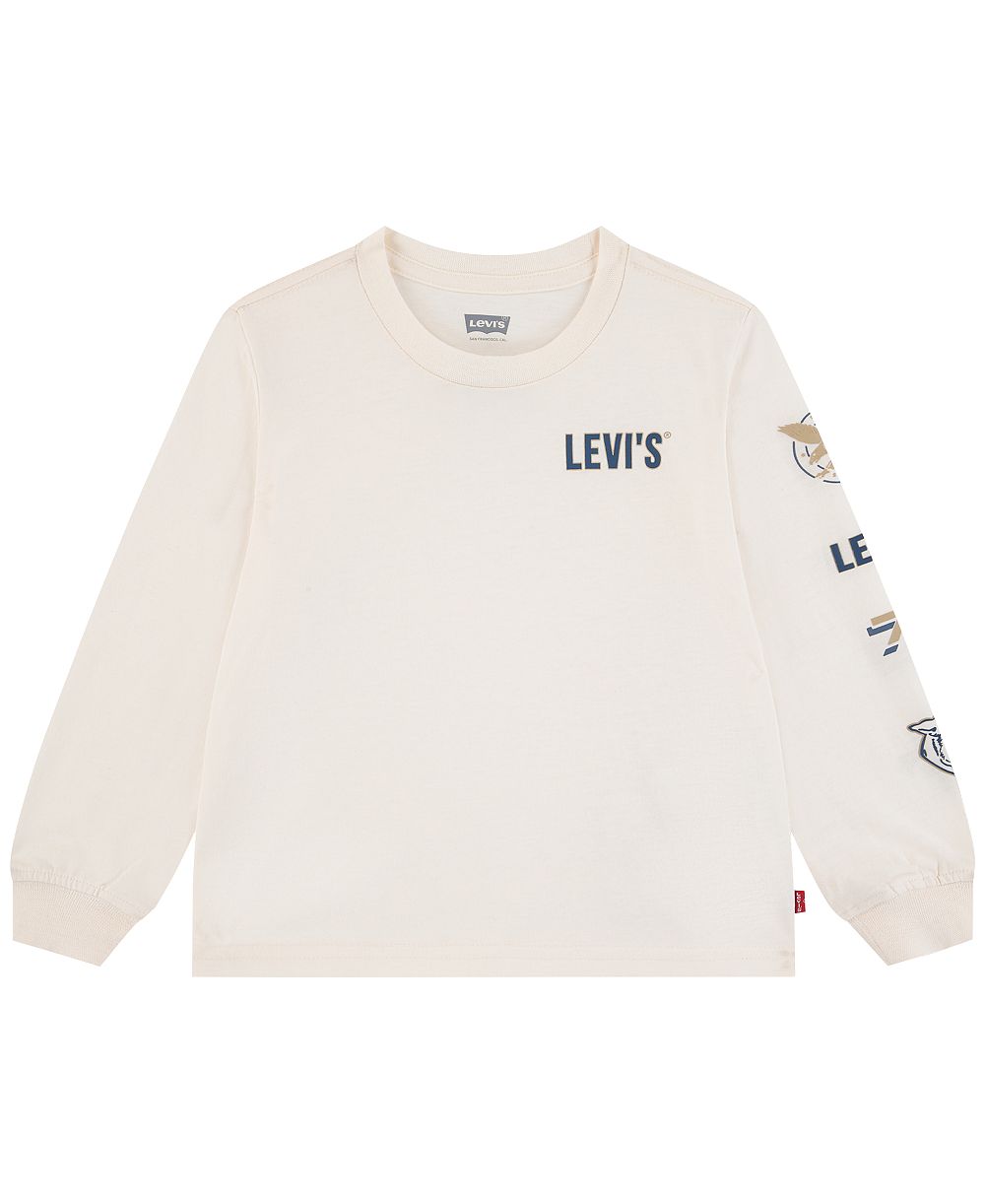 Levi's Boys' 2T-7 Collegiate Icons Long-Sleeve T-Shirt