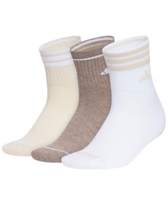 adidas Женские носки Cushioned 3-Stripe 4.0 High Quarter 3-Pack