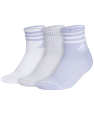 adidas Женские носки Cushioned 3-Stripe 4.0 High Quarter 3-Pack