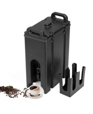 Tribesigns 5 Gallon Insulated Beverage Dispenser - Commercial Hot and Cold Drink Server, 1.2" Thick Foam Insulation, Food-Grade LLDPE