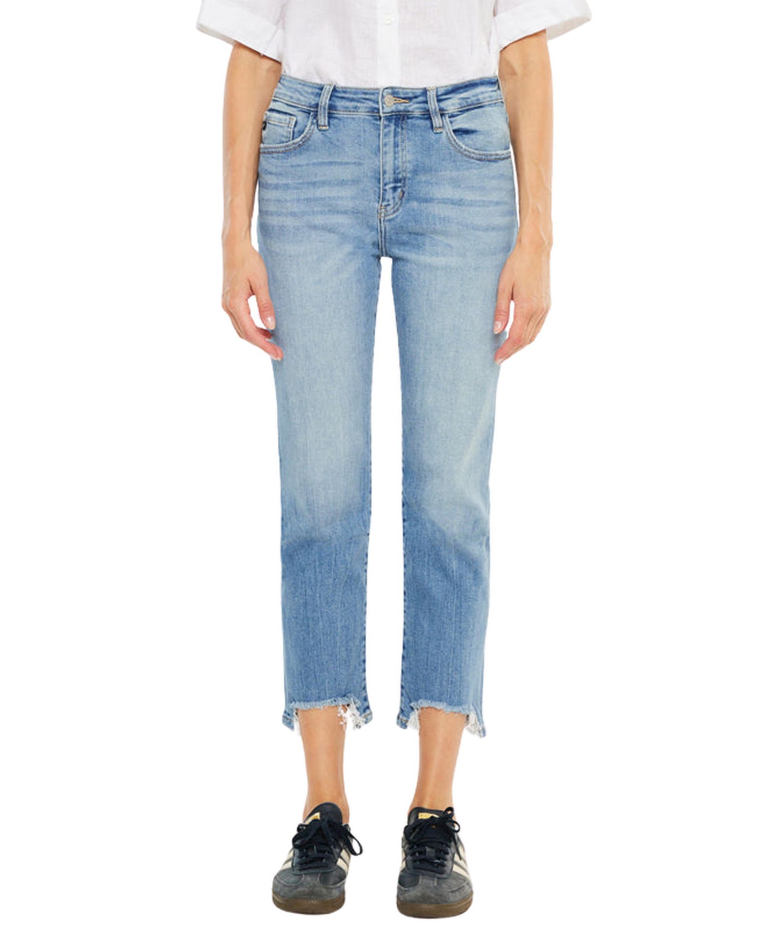 Женские джинсы KanCan Essential Angela High Rise Slim Crop Straight