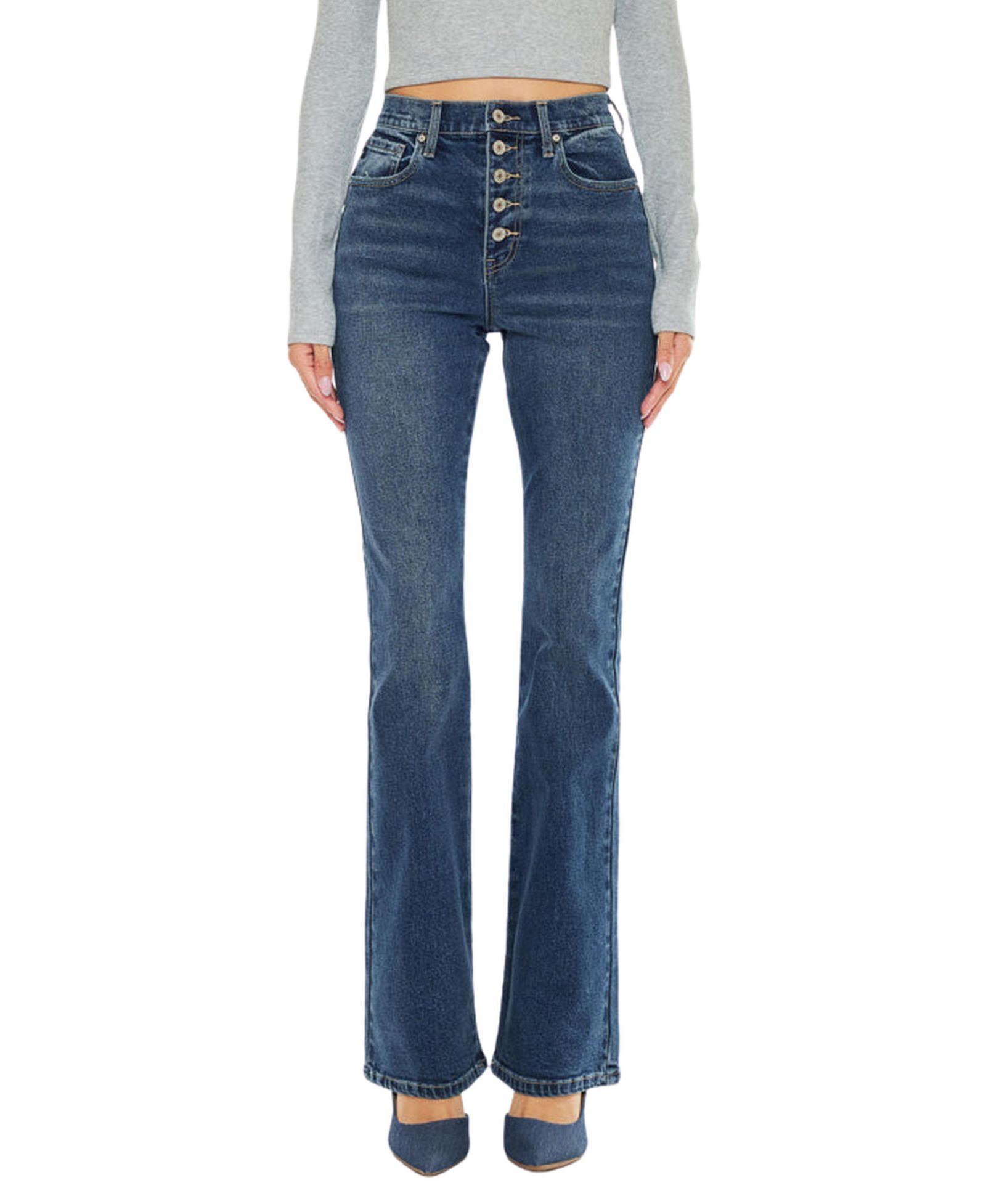 Женские джинсы KanCan Zina High Rise Vintage Bootcut