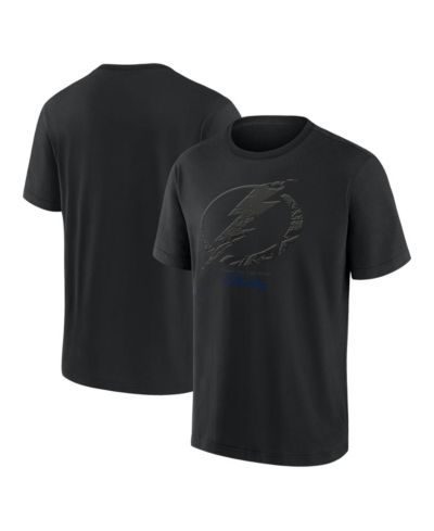 Fanatics Men’s Tampa Bay Lightning Blackout Heavyweight T-Shirt