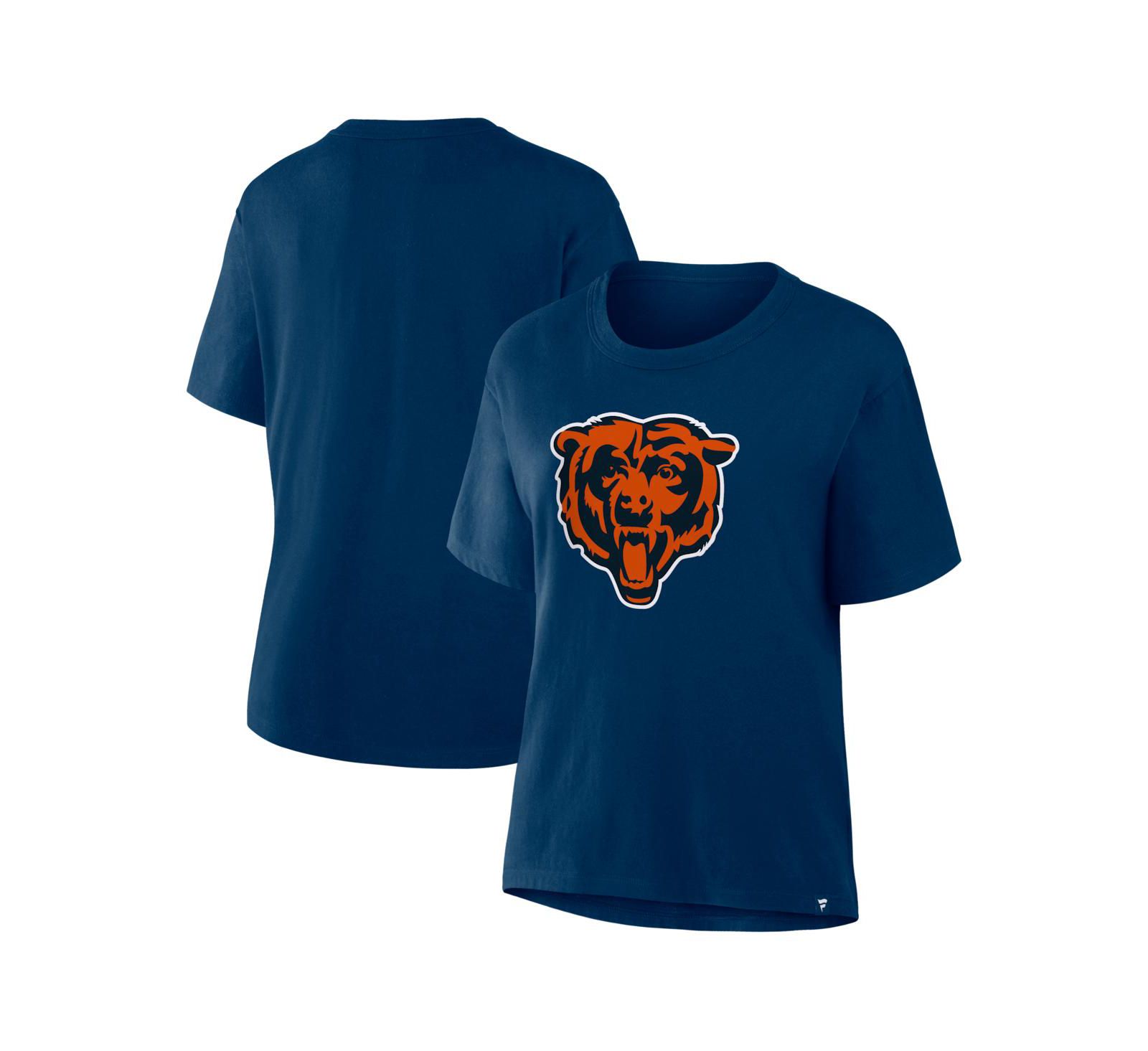 Fanatics Женская темно-синяя футболка Chicago Bears Essential Legacy