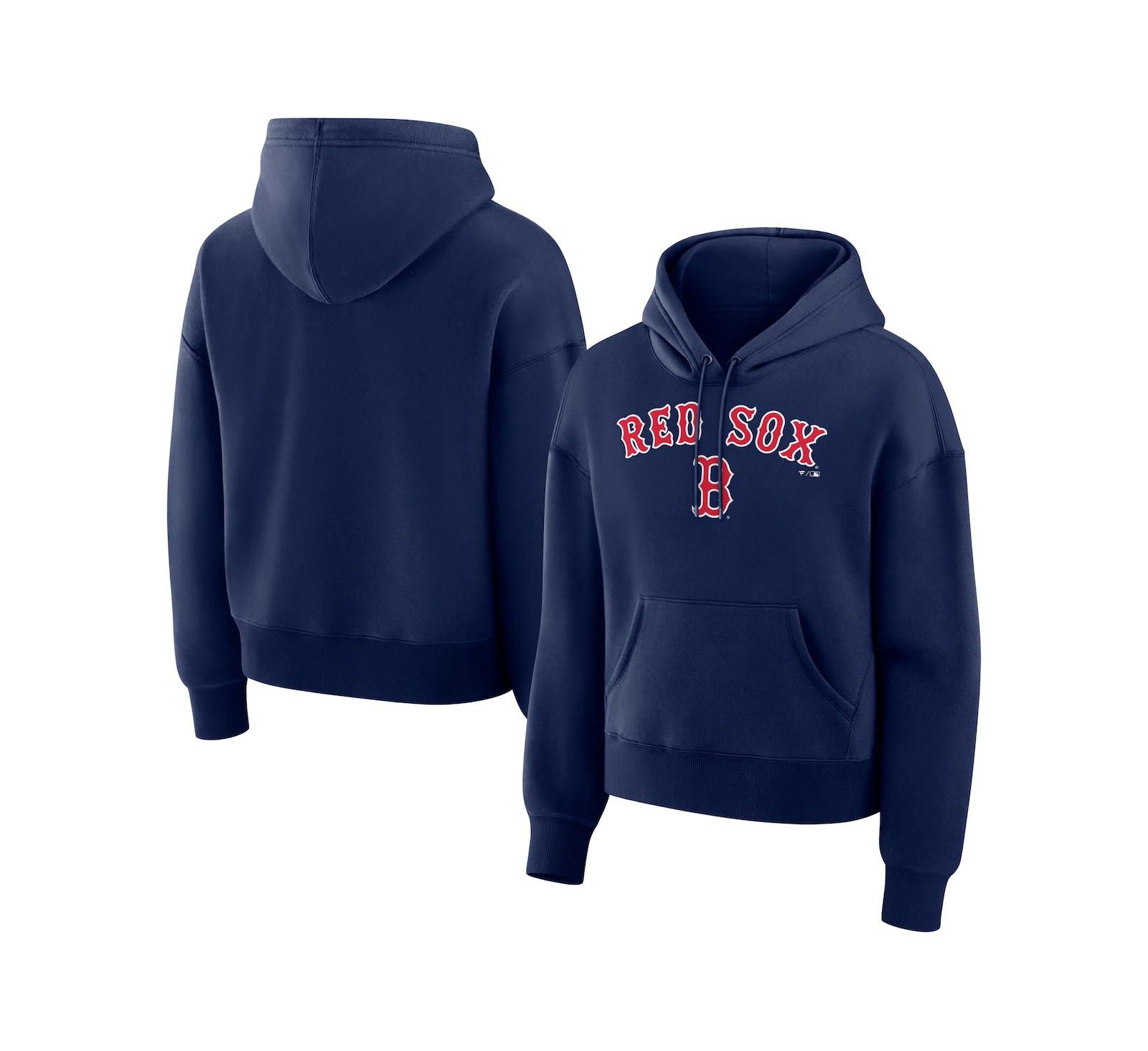 Fanatics Women's Navy Boston Red Sox Lockup Legacy Fleece Hoodie