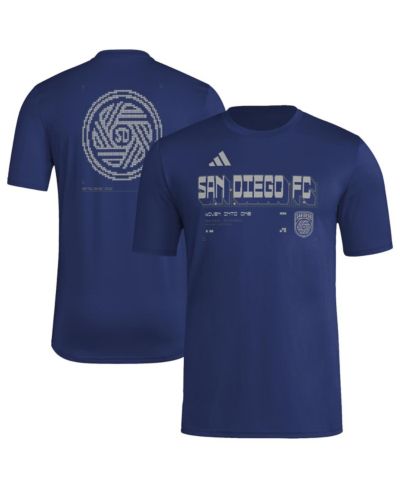 Adidas Men's Navy San Diego FC 2026 Anthem AEROREADY Pregame T-Shirt