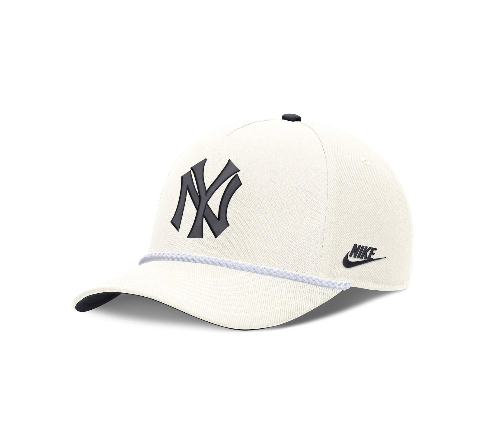 Мужская кепка Nike New York Yankees Cooperstown Rise Adjustable Cream