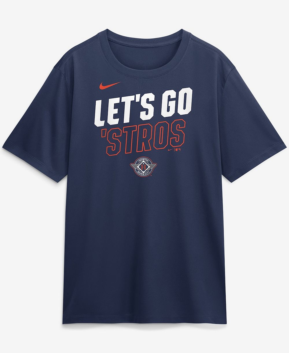 Nike Men's Navy Houston Astros 2026 City Connect Team Phrase Script Dri-FIT T-Shirt