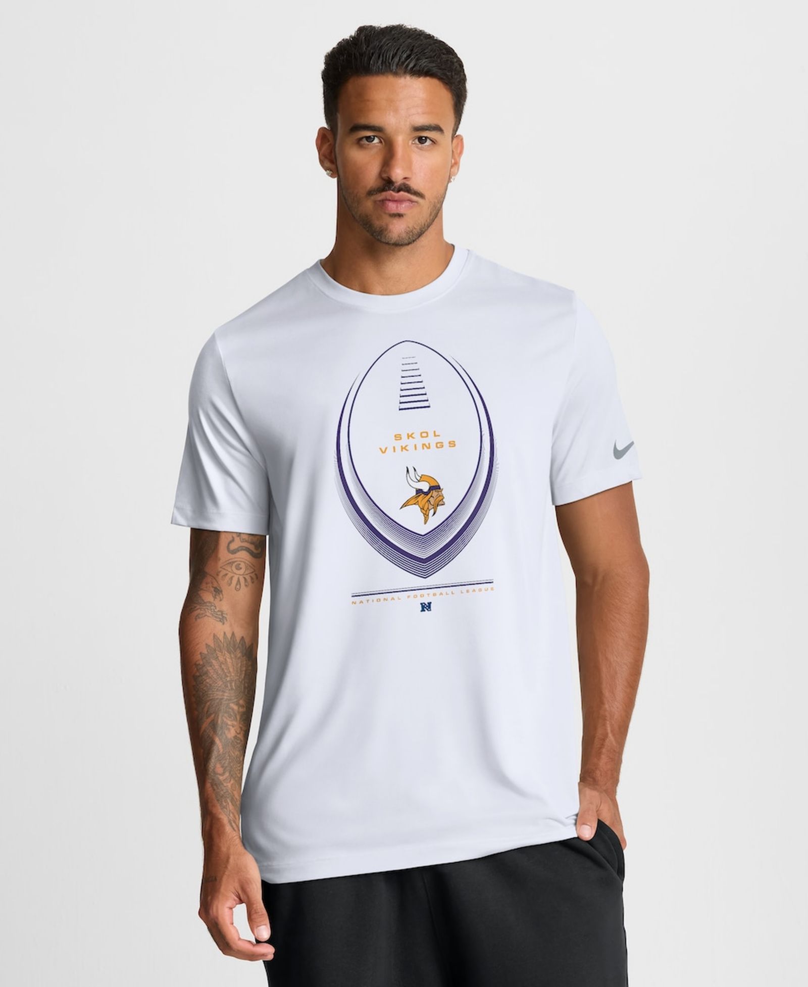 Футболка Nike Men's White Minnesota Vikings Legend Icon