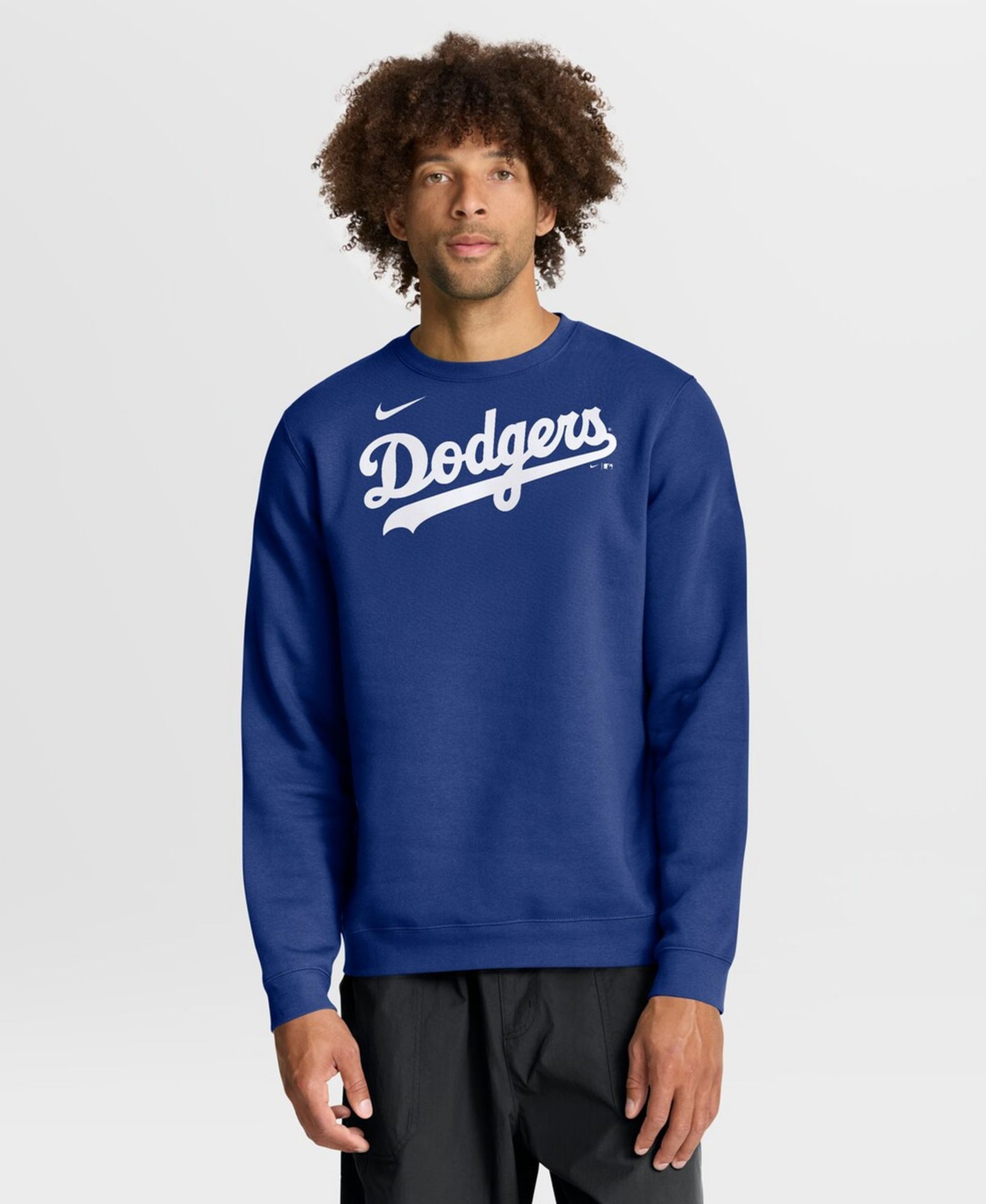 Мужское свитшот Nike Royal Los Angeles Dodgers Primetime Wordmark