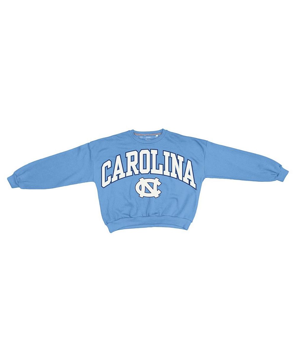 Женская безразмерная толстовка Pressbox North Carolina Tar Heels Light Blue