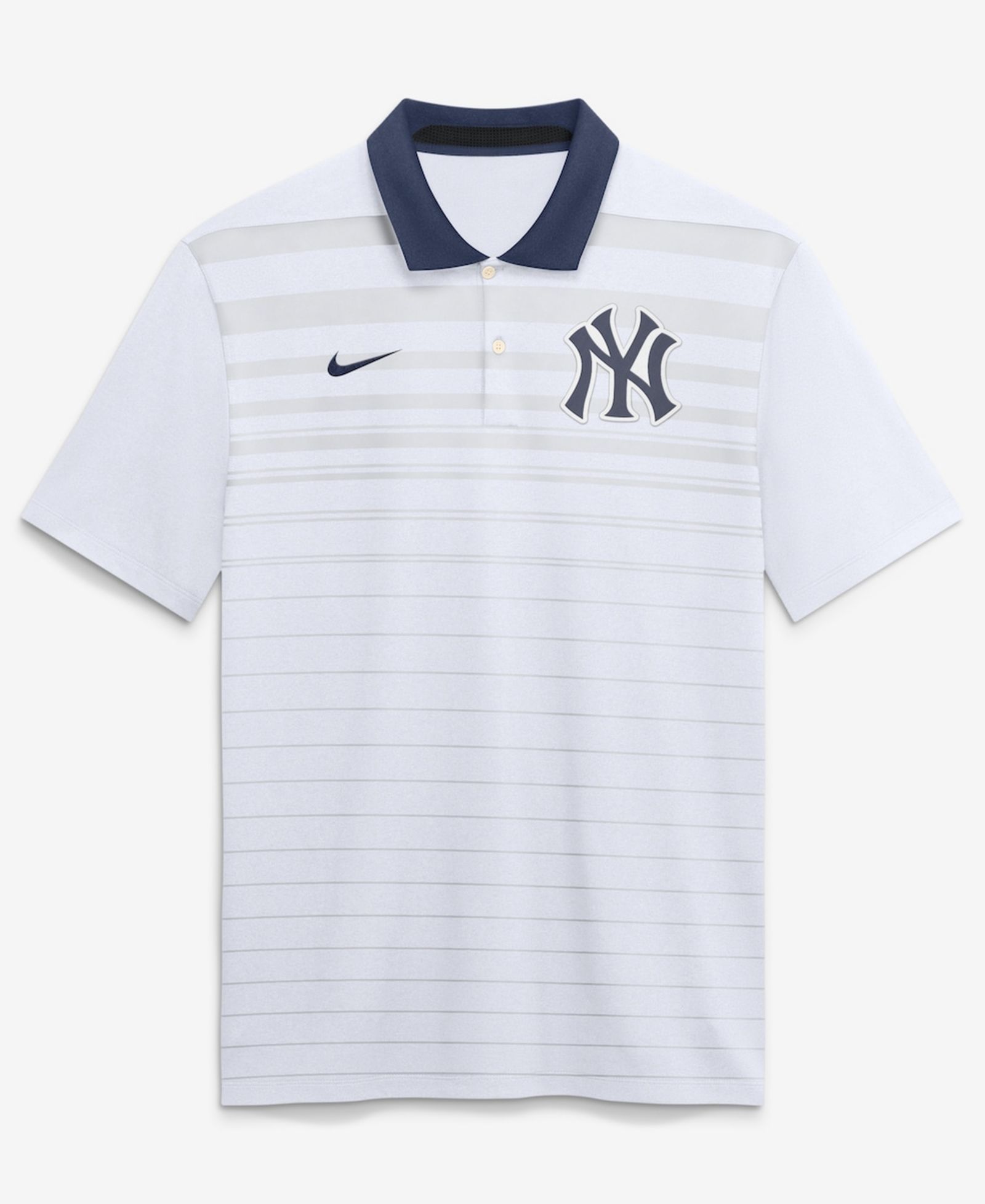 Поло Nike Men's New York Yankees Vapor Striped Dri-FIT, белый