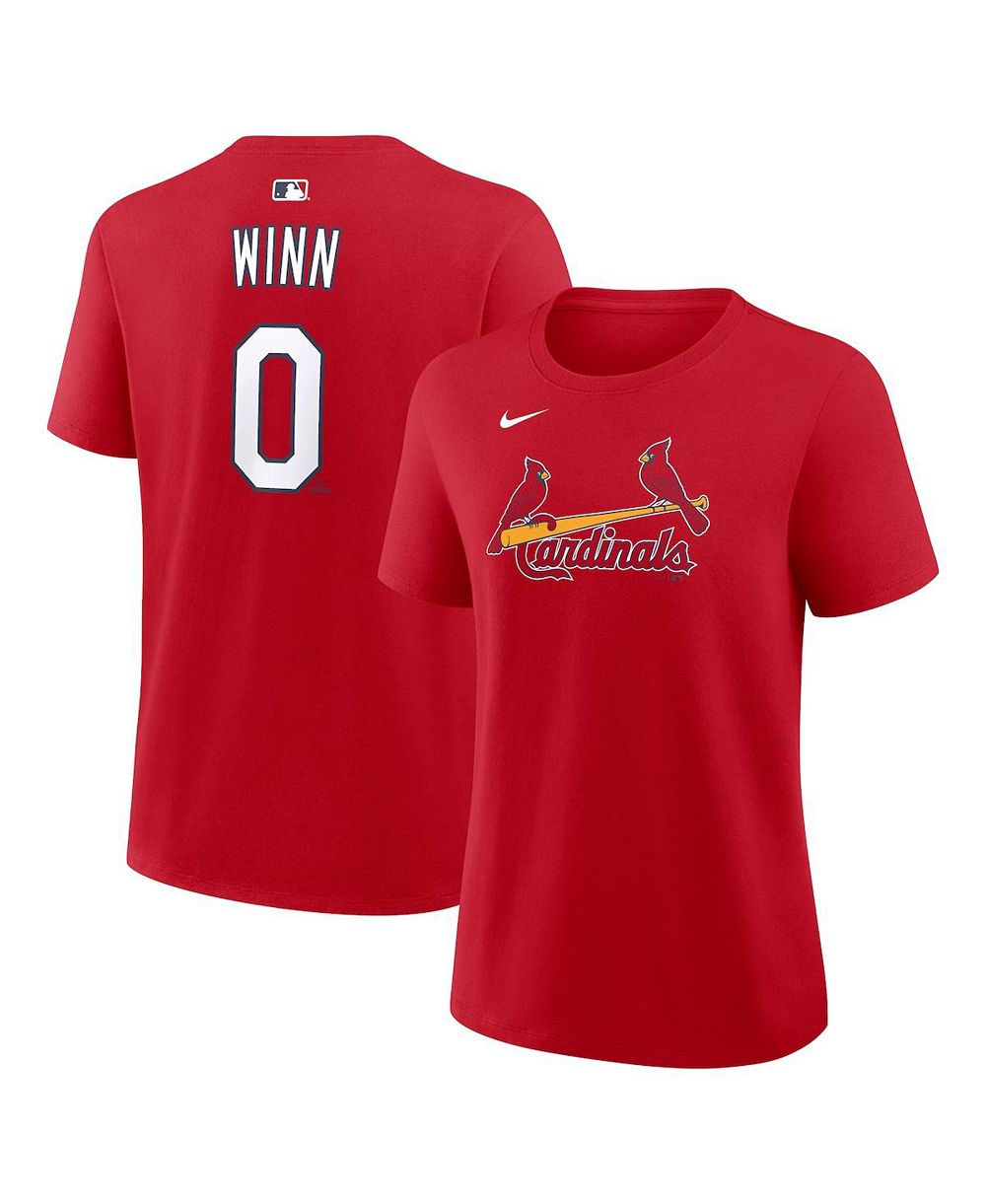 Nike Women's Masyn Winn Red St. Louis Cardinals Name & Number T-Shirt
