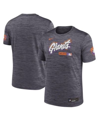 Nike Men's Black San Francisco Giants Authentic Collection City Connect Velocity Dri-FIT T-Shirt