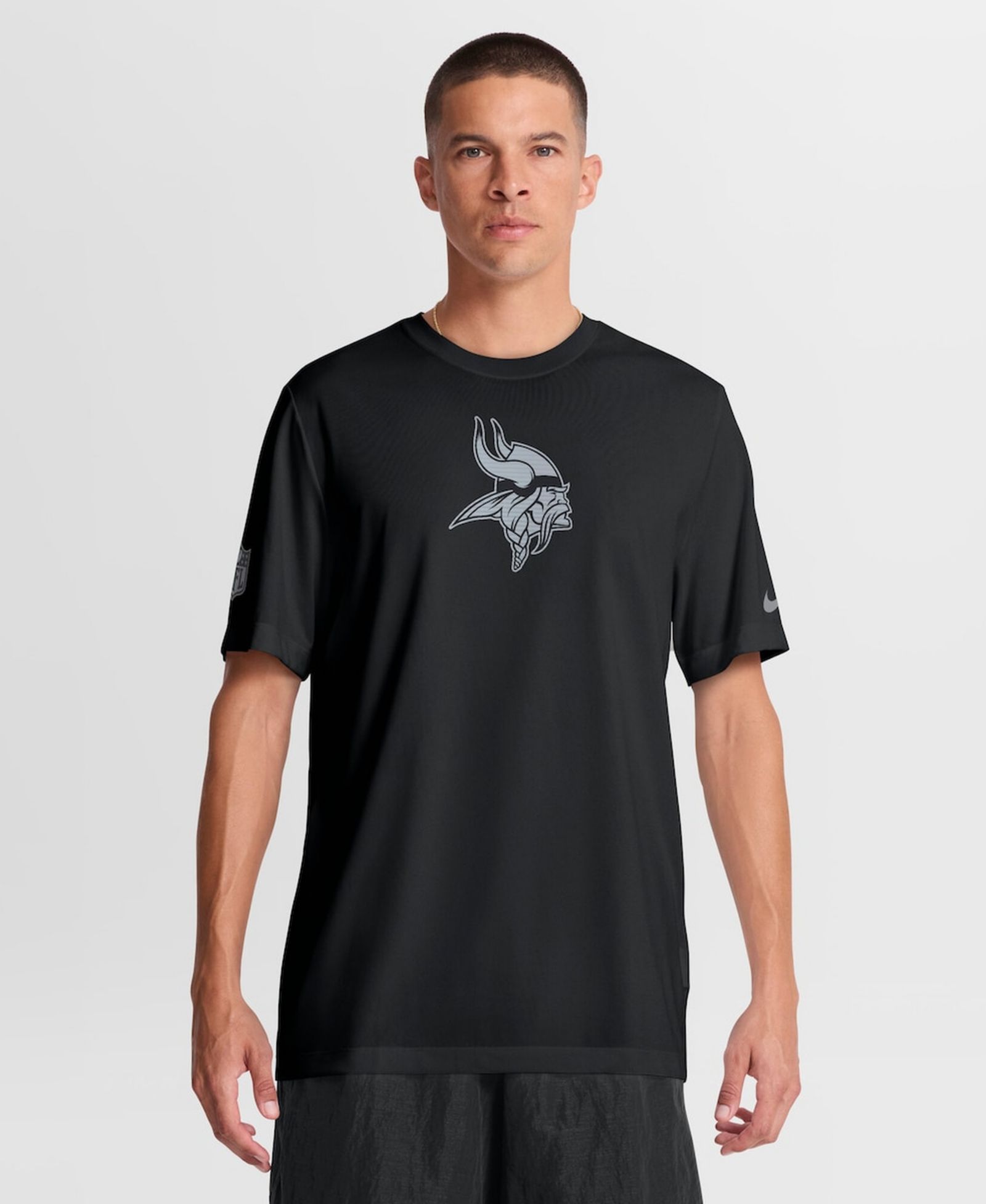 Мужская футболка Nike Black Minnesota Vikings Dri-FIT