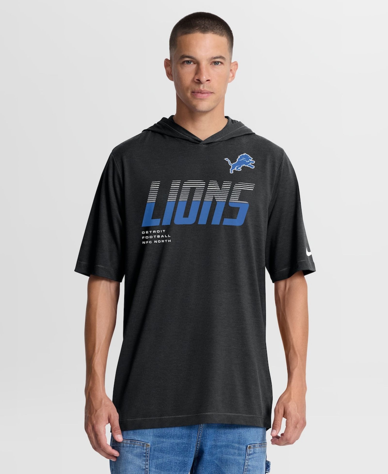 Мужская толстовка Nike Detroit Lions Tri-Blend