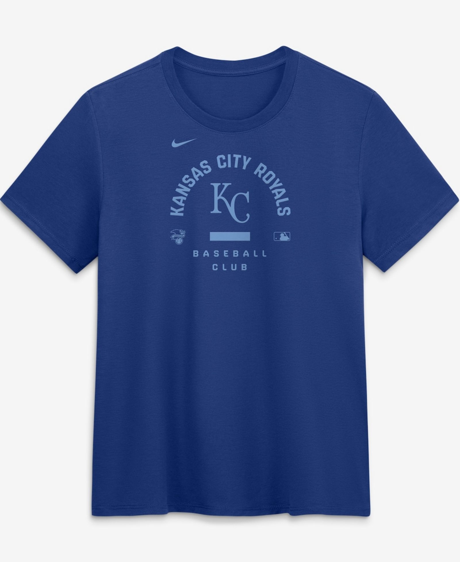 Nike Women's Royal Kansas City Royals Authentic Collection Early Work Tri-Blend Dri-FIT T-Shirt