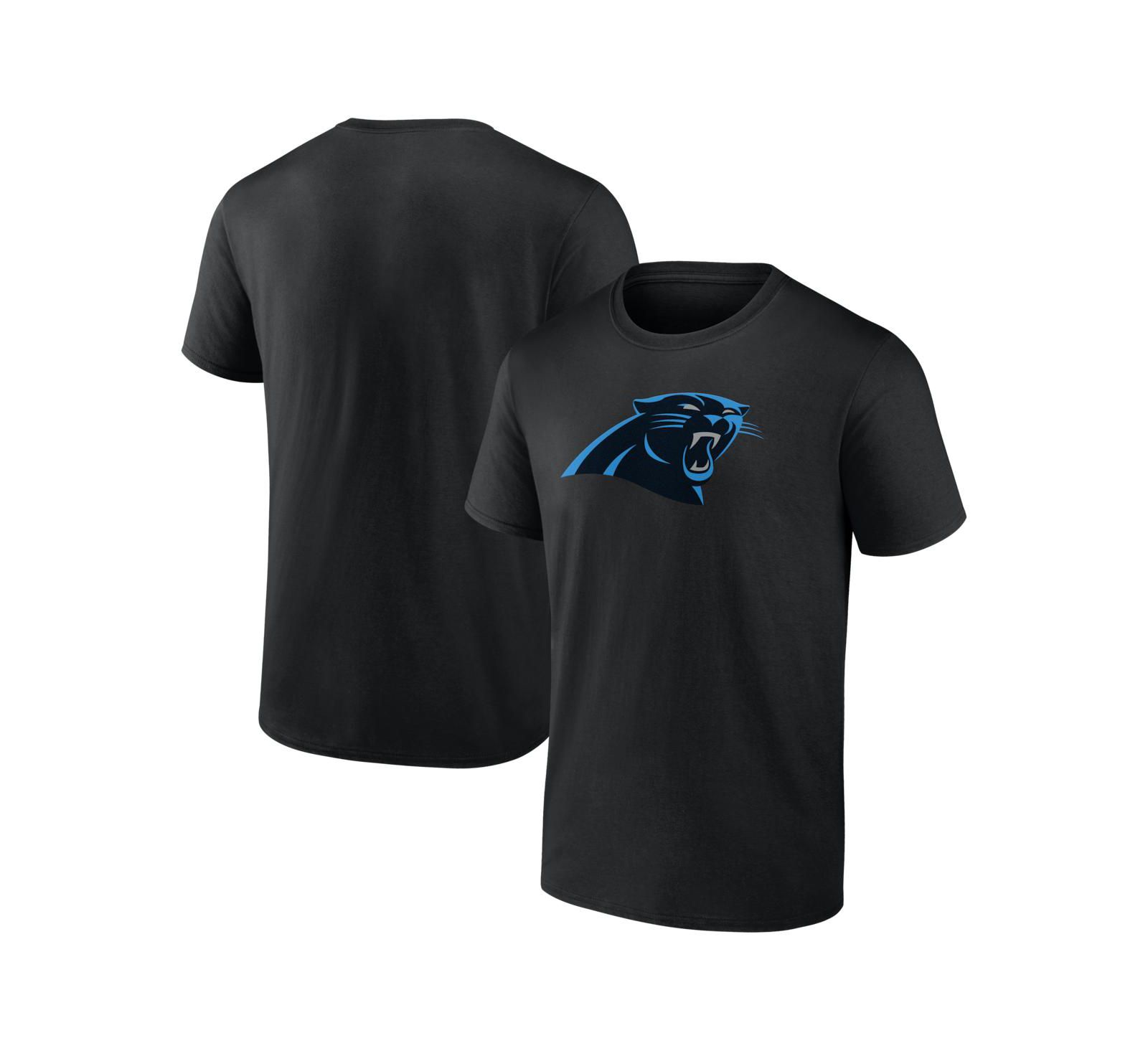 Мужская футболка Logo Athletic Black Carolina Panthers Primary Logo