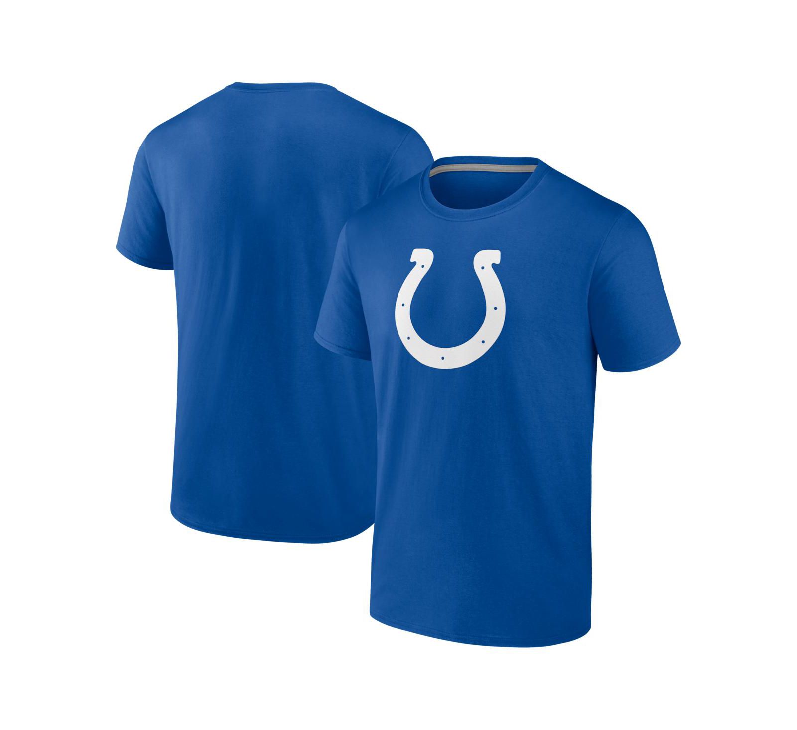 Мужская футболка Logo Athletic с основным логотипом Indianapolis Colts, синий Royal