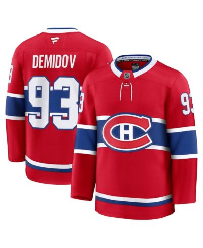 Fanatics Мужская джерси Montreal Canadiens Ivan Demidov Red Premium