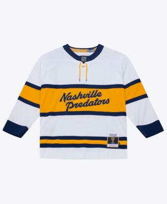 Мужская джерси Mitchell & Ness Filip Forsberg White Nashville Predators 2020 Power Play