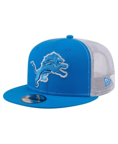 Мужская кепка New Era Blue Detroit Lions Core Team 9FIFTY Trucker Snapback
