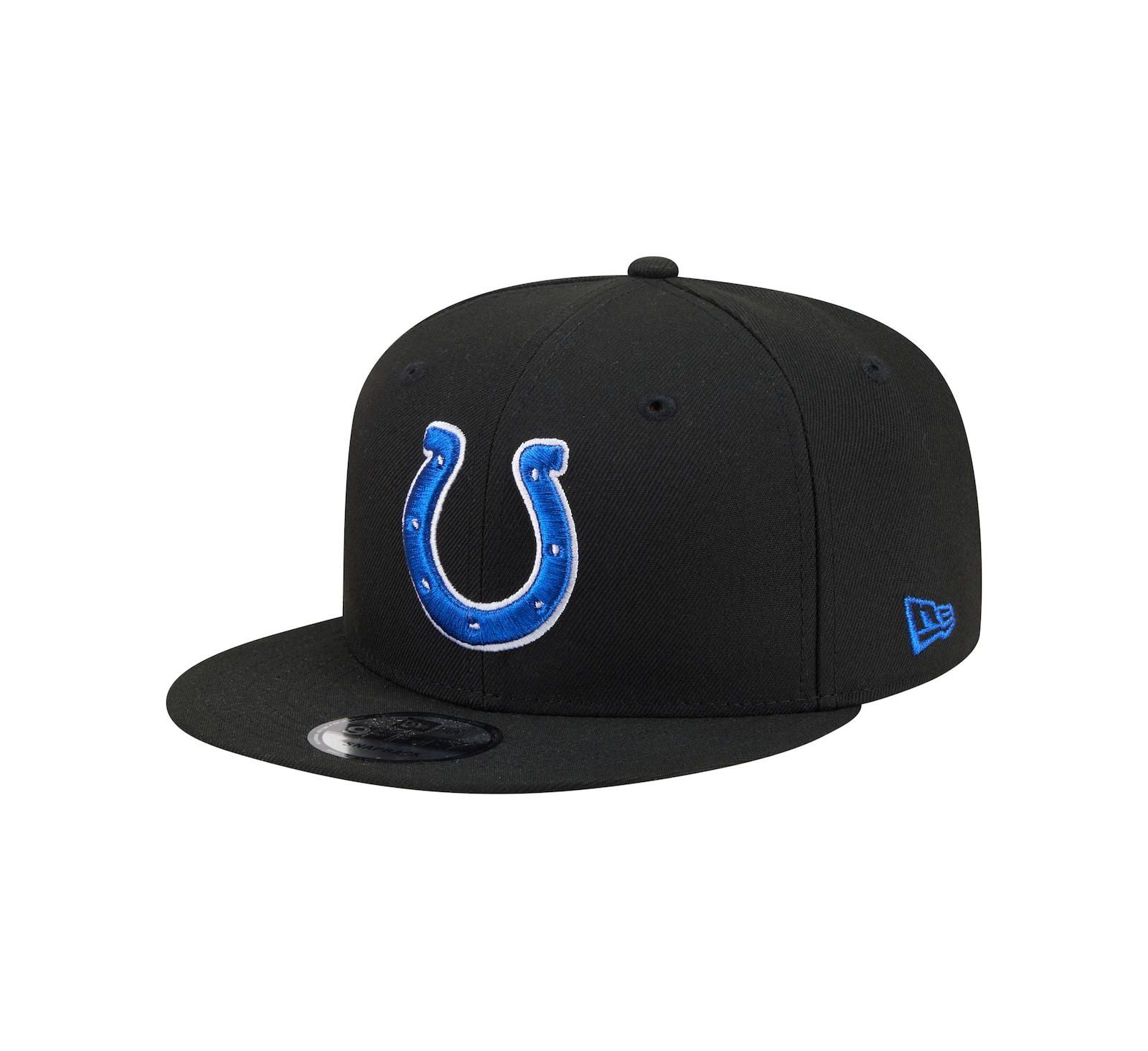 New Era Men's Black Indianapolis Colts 9FIFTY Snapback Hat
