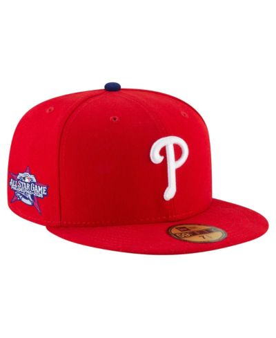 New Era Men's Red Philadelphia Phillies 2026 All-Star Game Authentic Collection Side Patch 59FIFTY Fitted Hat