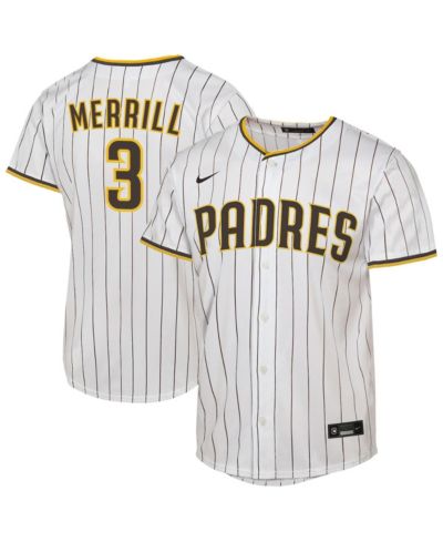 Детская джерси Nike Jackson Merrill San Diego Padres Home Replica, белый