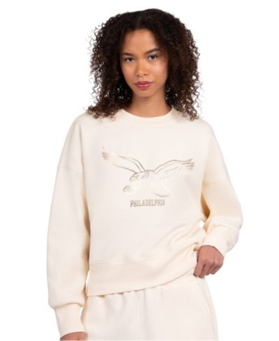 Starter Женский свитшот Philadelphia Eagles Travel Pastels Boxy Fleece