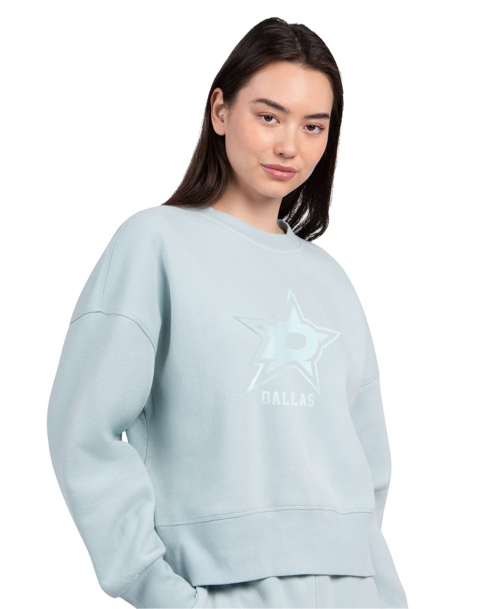 Starter Женская укороченная толстовка Dallas Stars Green