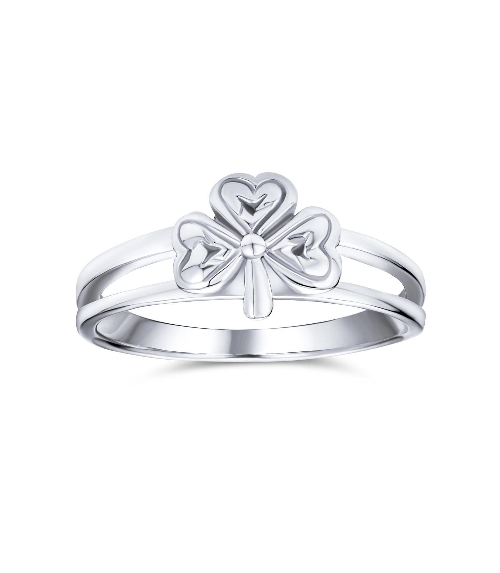 Bling Jewelry кольцо с кельтским трилистником Shamrock Clover