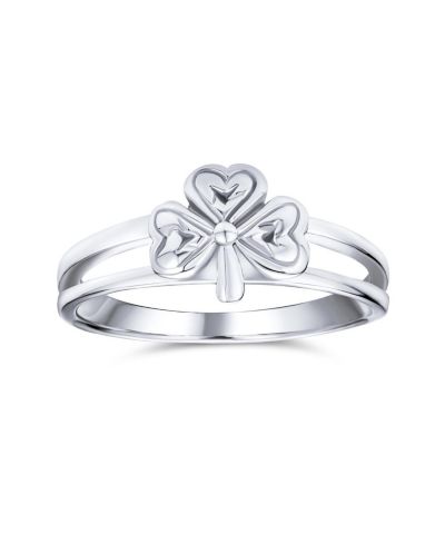 Bling Jewelry кольцо с кельтским трилистником Shamrock Clover