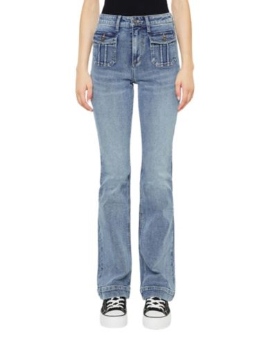 KanCan Женские винтажные джинсы bootcut Carrie с высокой посадкой