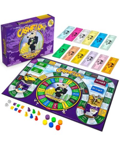 Rich Dad CASHFLOW Strategic Investing Educational Board Game, Ages 14+