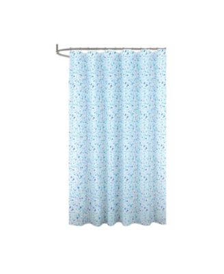 RT Designers Collection 90GSM Peva Glit Printed Terrazzo Shower Curtain 70" x 72"