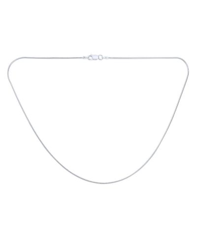 Bling Jewelry Snake Chain Necklace 2MM Flexible 8-Sided .925 Sterling Silver